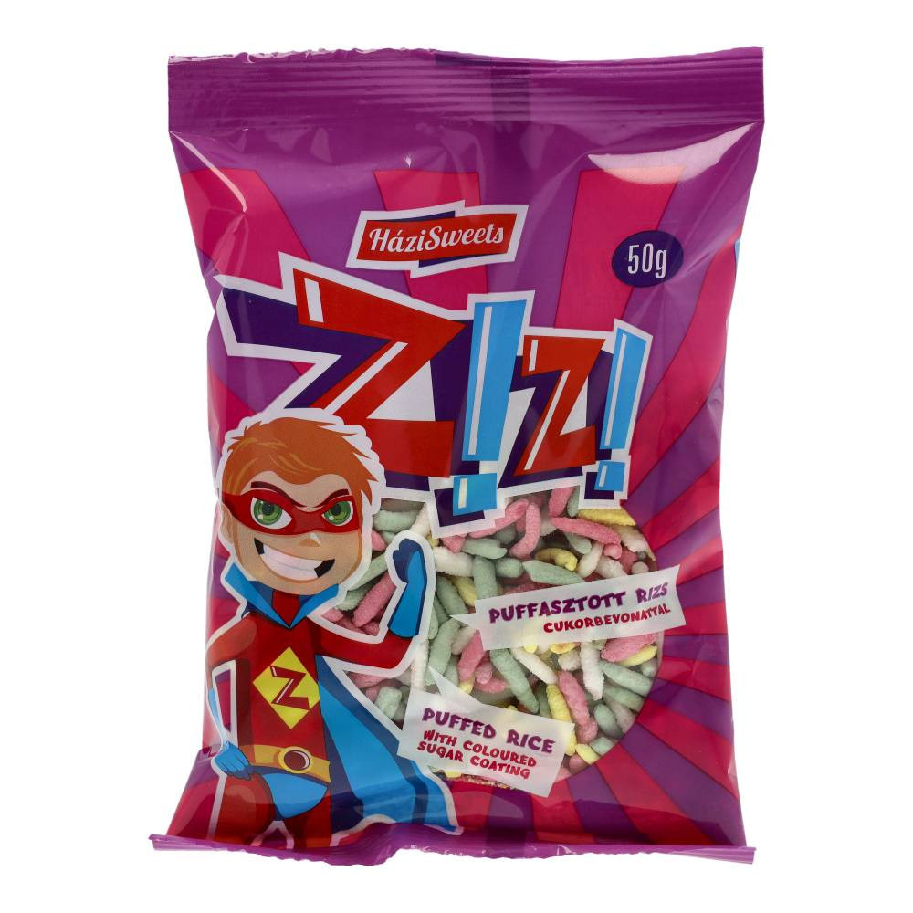 Zizi puffasztott rizs cukorbevonattal 50 g