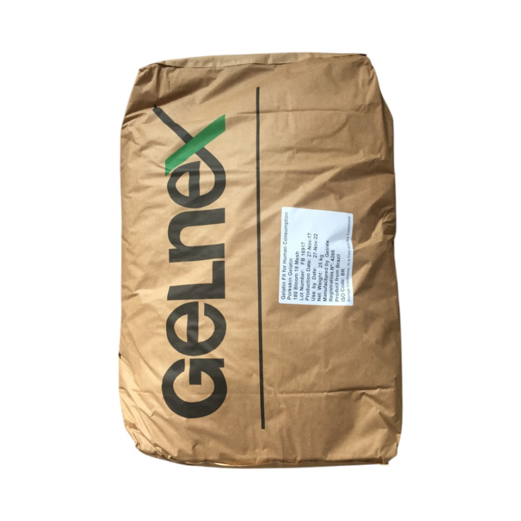 Gelatine Lebensmittelqualität, schweinische 180 Bloom Großhandel 25000 g