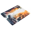 Rampage egérpad - 300350 (350x250x2mm; fekete)