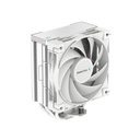 Deepcool cpu cooler - ak400 wh (29 db; max, 112,93 m3/h; 4pin csatlakozó, 4 db heatpipe, 12cm, pwm, fehér)