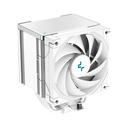 Deepcool cpu cooler - ak500 wh (31,5 db; max, 88,75 m3/h; 4pin csatlakozó, 5 db heatpipe, 12cm, pwm)