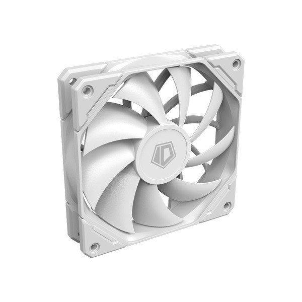 Id-cooling cooler 12cm - tf-12025-pro white (35.2db, max. 140,16 m3/h, 4pin, pwm, 12cm)
