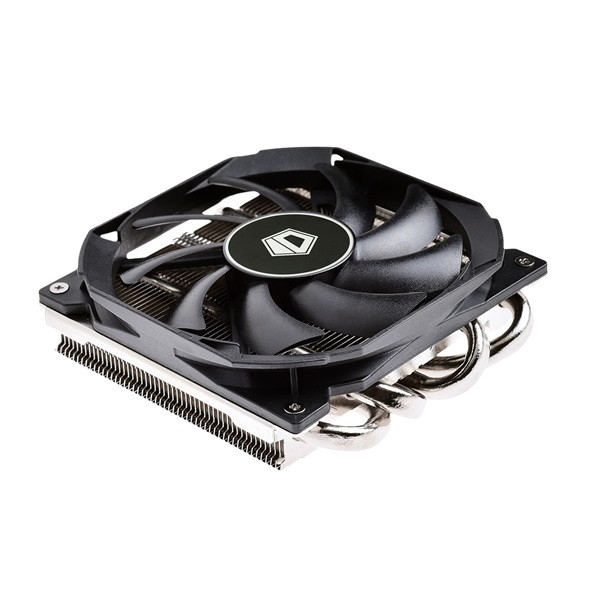 Id-cooling cpu cooler - is-30 (low profile, 17-35,8db; max. 67,96 m3/h; 4pin csatlakozó, 4 db heatpipe, 9cm, pwm)