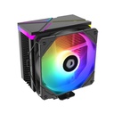 Id-cooling cpu cooler - se-234-argb v2 (130,5db; max. 115,87 m3/h; 4pin csatlakozó, 4 db heatpipe, 12cm, pwm, led)