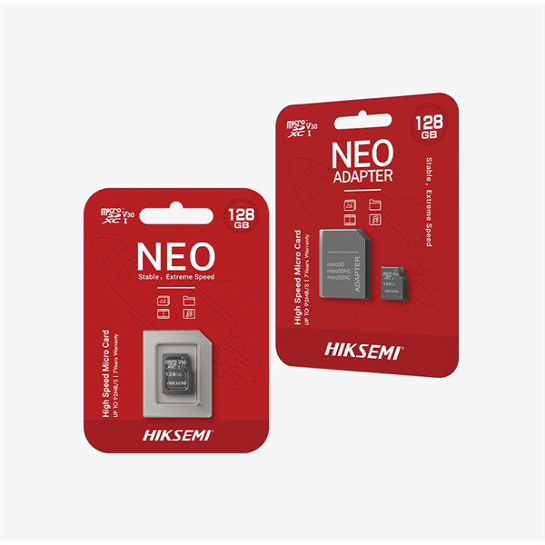 Hikvision hiksemi microsd kártya - neo 8gb microsdhc™, class 10 and uhs-i, tlc (adapter nélkül)