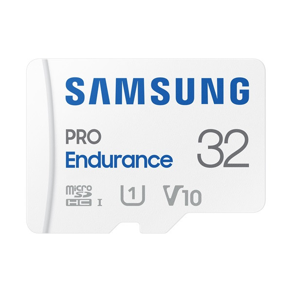 Samsung microsd kártya - 32gb mb-mj32ka/eu (pro endurance, class10, r100/w30, adapter, 32gb)