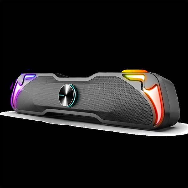 Advance hangszóró - soundphonic rgb 6w rms bluetooth (2.0, bluetooth/3,5mm jack, rgb, fekete)