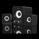 Advance hangszóró - soundphonics 6w rms (2.1, 3,5 mm jack, fekete)
