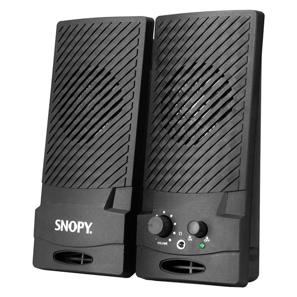 Snopy hangszóró 2.0 - sn-510  (2w rms; hangerőszabályzó; 3,5mm jack; usb)