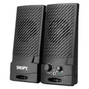 Snopy hangszóró 2.0 - sn-510  (2w rms; hangerőszabályzó; 3,5mm jack; usb)
