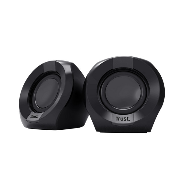 Trust hangszóró 2.0 - polo (4w rms; hangerőszabályzó; 3,5mm jack; usb tápcsatlakozó; fekete)