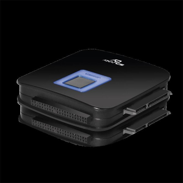 Advance hdd/ssd dokkoló - easyplug 2.5" / 3.5" (usb-a3.0 to sata/ide, fekete)