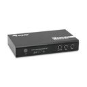 Equip hdmi switch - 332725 (3x bemenet, 1x kimenet, usb tápellátás, aluminium, fekete)