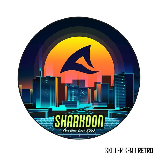 Sharkoon szőnyeg - sfm11 retro (átmérő: 120 cm, minden üléssel kompatibilis)