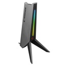 Rampage fejhallgató állvány - rm-h20 (szürke, műanyag, usb hub, egérkábel tartó, rgb)