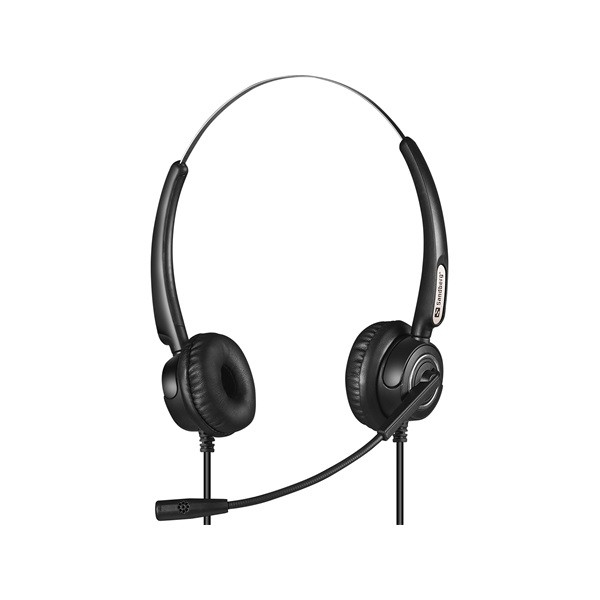 Sandberg fejhallgató - usb+rj9/11 headset pro stereo