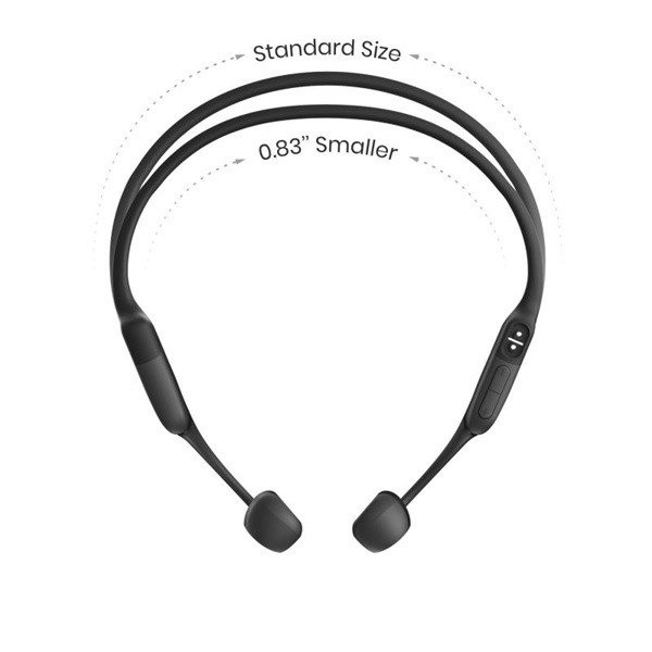 Shokz sport fejhallgató - openrun mini (csontvezetéses, usb-c, bt 5.1, fekete)