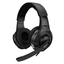 Snopy fejhallgató - sn-8800 gametime (fekete mikrofon, 3.5mm jack, hangerőszabályzó, nagy-párnás, 2.2m kábel)