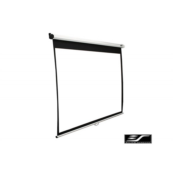 Elitescreens 135" (16:9) manuális fali vászon m135xwh2 (298 x 168 cm, fehér váz)
