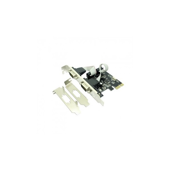 Approx vezérlőkártya - pci express csatlakozás 2db soros port (low profile)
