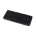 Endorfy wireless billentyűzet - thock 75% (rgb, kailh black switch, mechanikus, 82 gomb, hu, fekete)