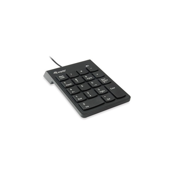 Equip-life numerikus billentyűzet - 245205 (usb, fekete)