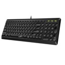 Genius billentyűzet - slimstar q200 (vezetékes, usb, vékony, fekete)