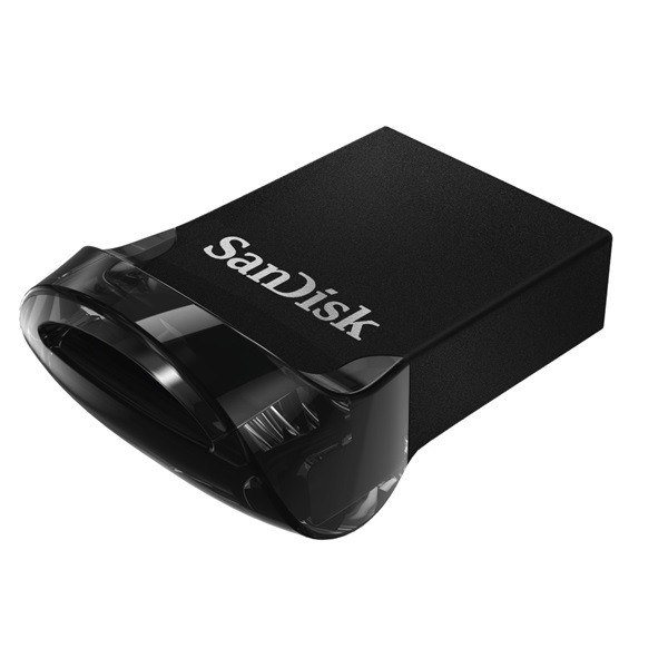 Sandisk pendrive - 128gb cruzer fit ultra (130 mb/s, usb 3.1, fekete)