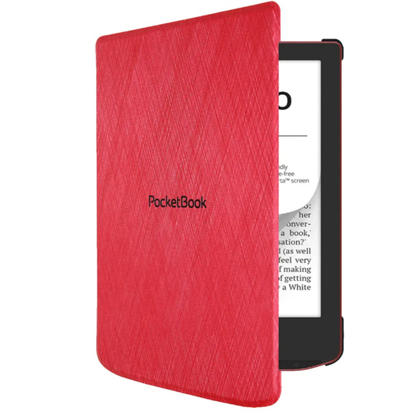 Pocketbook e-book tok -  pb629_634 shell gyári tok piros