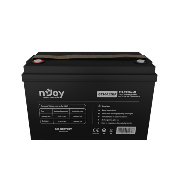 Njoy akkumulátor - ge10012kf (12v/100ah, t11, zárt, gondozás mentes, gel)