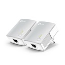 Tp-link powerline adapter kit - tl-pa4010 nano (100mbps (500mbps adatátvitel), 128-bit aes, qos, max 300m)