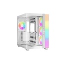 Be quiet! Számítógépház - light base 600 lx white (atx, edzett üveg oldallap, fehér)