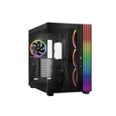 Be quiet! Számítógépház - light base 900 fx black (atx, edzett üveg oldallap, fekete)