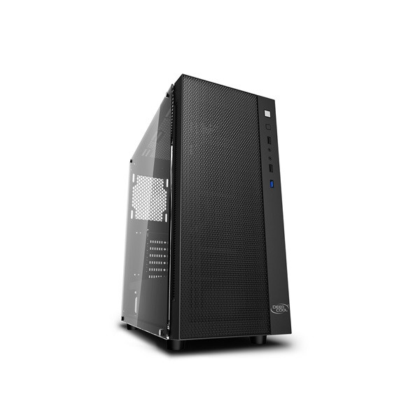 Deepcool számítógépház - matrexx 55 mesh (fekete,ablakos, mini-itx/micro-atx/atx, 1xusb3.0, 2xusb2.0)