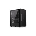 Endorfy számítógépház - regnum 400 air (atx /micro atx/itx, 2xusb3.0, 4x12cm ventilátor, ablakos, fekete)