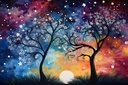 Kosmische Blüte