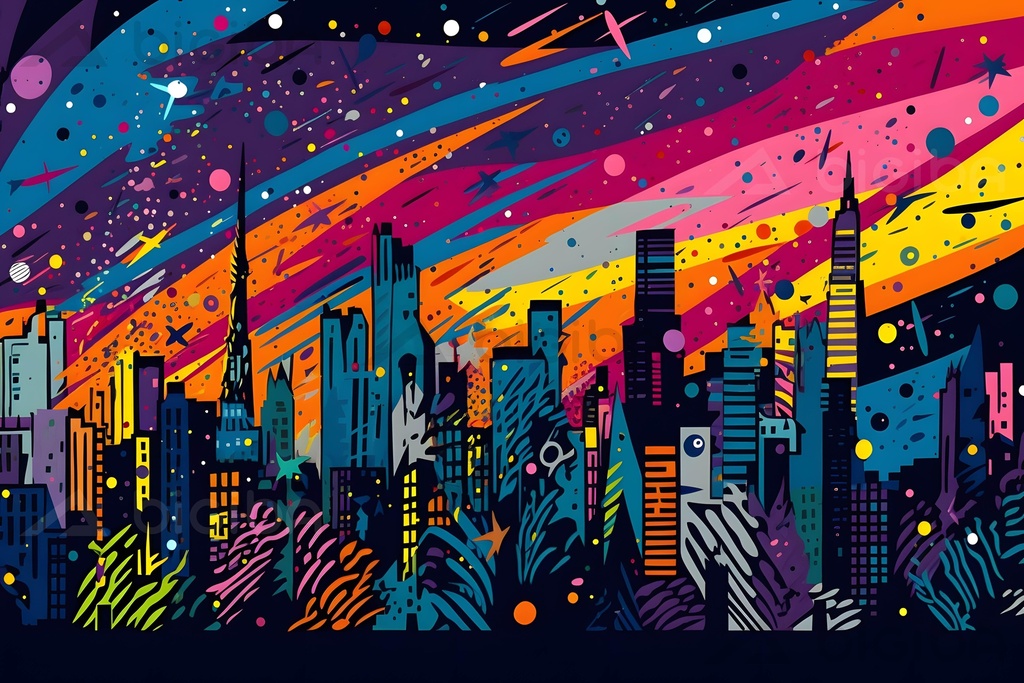 Peisaj urban cosmic