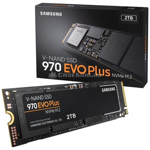 Samsung ssd 2tb - mz-v7s2t0bw (970 evo plus, 2tb, nvme m.2, pcie)