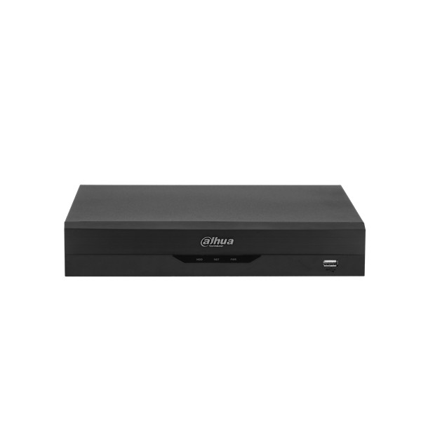 Dahua xvr rögzítő - xvr5104hs-4kl-i3 (4 port, 8mp/7fps, 6mp/10fps, 4mp/15fps, 2mp/30fps, h265+, 1x sata, hdmi, usb, ai)