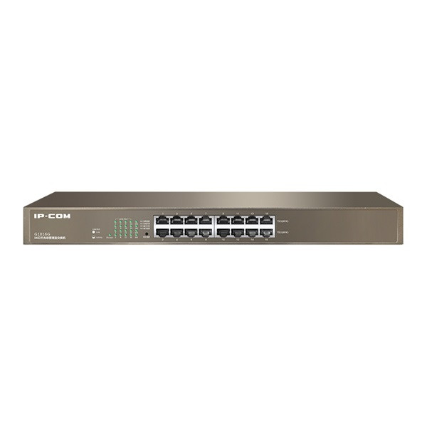 Ip-com switch  - g1016g (16 port 1gbps; rackbe szerelhető)