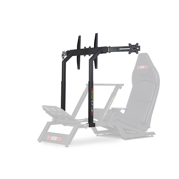 Next level racing szimulátor kijelző állvány - f-gt monitor stand (f-gt cockpithez, 1x65" vagy 3x27" monitor számára)