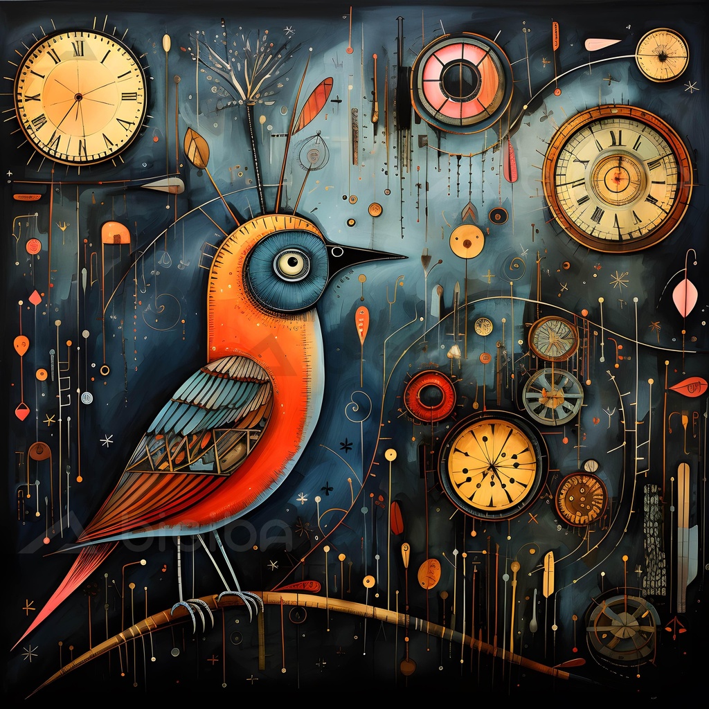 Chrono Avian Dreamscape