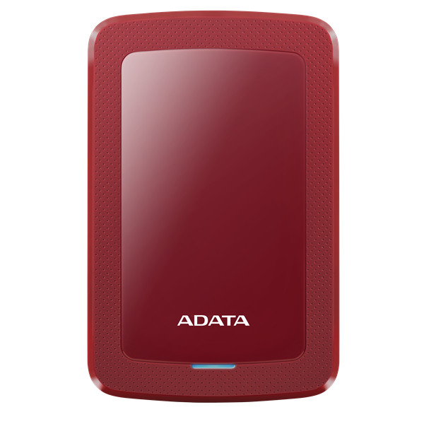 Adata külső hdd 2.5" - 1tb hv300 (usb3.1, led, slim, piros)