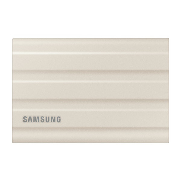 Samsung külső ssd 1tb - mu-pe1t0k/eu (t7 shield external, beige, usb 3.2, 1tb)