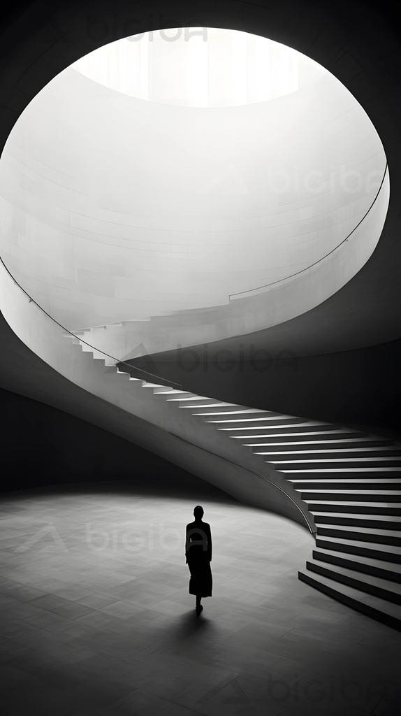 Silhouette a spirale