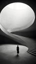 Silhouette en spirale