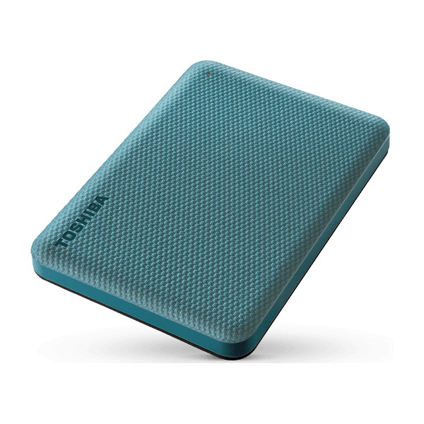 Toshiba külső hdd 2.5" - 2tb canvio advance zöld (usb3.0; ~5gbps; ntfs/hfs+; mac kompatibilis)