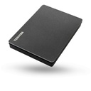 Toshiba külső hdd 2.5" - 2tb canvio gaming fekete (usb3.2 gen 1.; ~5gbps; exfat)