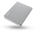 Toshiba külső hdd 2.5" - 4tb canvio flex ezüst (usb3.2 gen 1. (usb-a, usb type-c; ~5gbps; exfat+; mac kompatibilis)