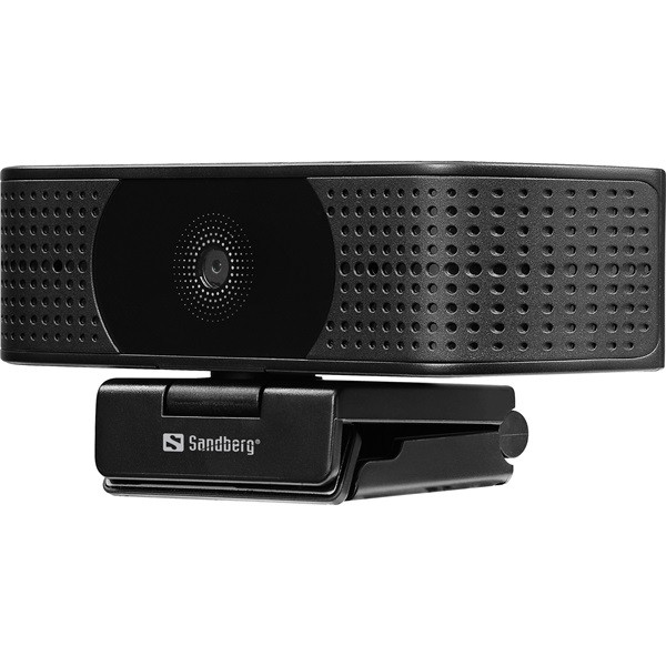 Sandberg webkamera - usb webcam pro elite 4k uhd (3840x2160, autofocus, betekintési szög: 78°, fekete)
